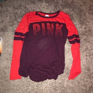 PINK long sleeve tee